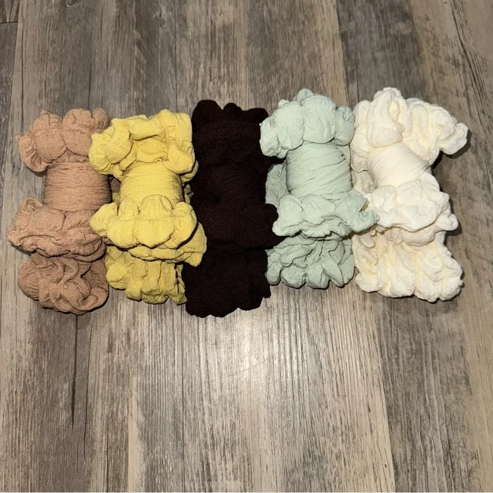 5 Large Bow Headband Lot